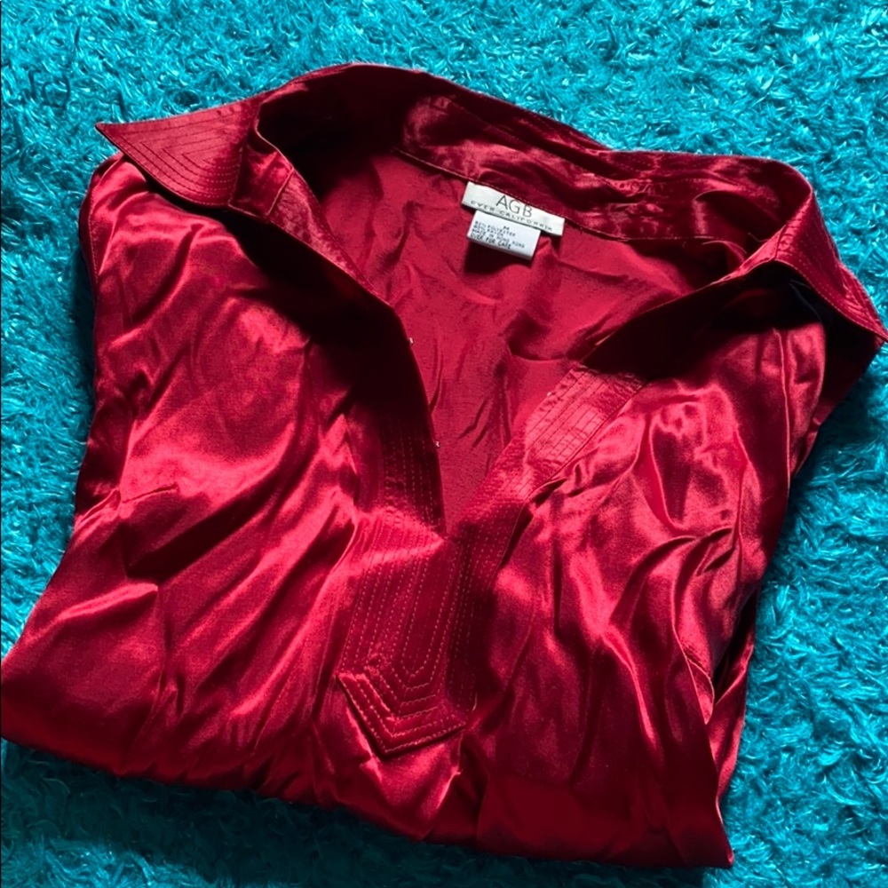Ruby vintage glossy button down shirt - Picture 11 of 11